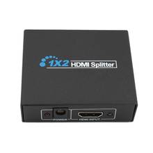 1 Input to 2 Output Full HD HDMI Splitter 1x2 Port HDMI Swith Adapter Audio Video Converter for PS3 For XBox 360 For HDTV 2024 - buy cheap