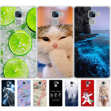 Silicone phone Case For huawei honor 7 soft tpu silicon Phone Back cover Coque etui bumper full 360 Protective 2024 - buy cheap