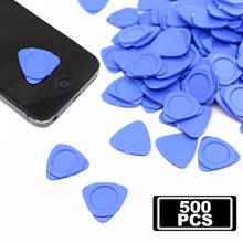 500x24mm mini grosso triângulo plástico kit de ferramentas de reparo abertura do telefone móvel pry lágrima prática ferramentas atacado gadgets zm56 2024 - compre barato