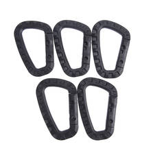 5pcs Tactical Outdoor Carabiner Hook Backpack D Buckle Military Outdoor Bag Camping Climbing Accessories 2024 - buy cheap