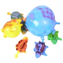 Globos inflables de dinosaurio para niños, Juguetes Divertidos de animales, 4 piezas, novedad 2024 - compra barato