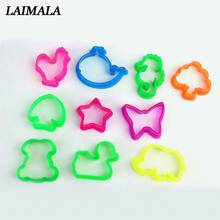 10pcs/set Random Color Play Dough Plasticine Mold Tools Set Kids Playdough Polymer Clay Funny Beach Toy 2024 - buy cheap