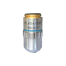Microscopio biológico 195 Plan lente objetivo acromático óptico todo Metal 40X RMS hilo 160/0.17 2024 - compra barato