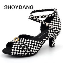 Women Latin dance shoes For Girls ladies Ballroom Tango Dancing Shoes High Heels Salsa  ballroom dance shoes 2024 - buy cheap
