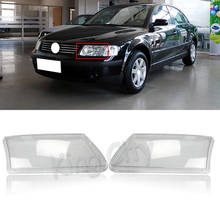 CAPQX 2PCS For Volkswagen Passat B5 2003-2006 Front Headlamp Headlight Lampcover Lampshade Waterproof Bright Lamp Shade Shell 2024 - buy cheap