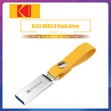 Kodak K123 pen drive USB 3.1 Metal USB Flash Drive 16GB 32GB 64GB U Disk 128GB Memory stick USB 3.0 pendrive USB Stick 2024 - buy cheap