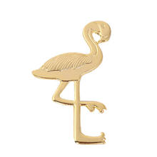 Abridor de garrafas de ouro flamingo eventos de hotel banquetes eventos festas presentes mini lembranças gifs 6 pçs/lote 2024 - compre barato