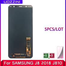 5 Pçs/lote Novo LCD Para Samsung J8 2018 J810 Display LCD de Toque Digitador Da Tela Para Samsung Galaxy J8 2018 J810 J810F J810Y 2024 - compre barato