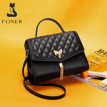 FOXER Women Shoulder Bag Female Casual Large Capacity tassel Totes Bag Luxury Diamond Lattice Design High Quality Ladies Handbag 2024 - buy cheap