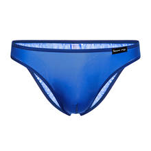 Brand Howe Ray Men's Sexy Underwear Solid Briefs Men Breathable Briefs Thin Ice Silk Comfortable Underwear Male Gay Underpants 2024 - buy cheap