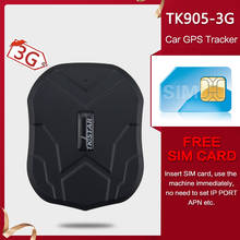 Hot Sale TK905-3G 3G WCDMA GPS Tracking Car GSM GPS Vehicle Tracker Long Standby Time Strong Magnet History Route Playback Track 2024 - buy cheap