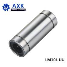 2pcs/lot Free Shipping LM10LUU long type 10mm linear ball bearing CNC parts for 3D printer 2024 - buy cheap