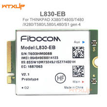 L830-EB LTE Cat6, tarjeta inalámbrica 4G, módulo M2 para THINKPAD X380/T480S/T480/X280/T580/L580/L480/S1 4th gen 2024 - compra barato