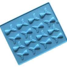 Fish Tail Chocolate Silicone Mold Mermaid Fondant Cake Molds Ice Cube Candy Pastry Mould Biscuits Baking Cake Decoration Tools 2024 - buy cheap