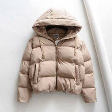 Cotton Padded Jacket Winter Hooded Parkas Woman Warm Down Jacket Large Size Woman Coat Thicken Women Casual Women Puffer Jacket 2024 - купить недорого