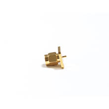 SMA Male Plug  RF Coax Connector Solder Post  4-hole Panel Mount Flange Goldplated  NEW Wholesale Welding Terminal 2024 - buy cheap