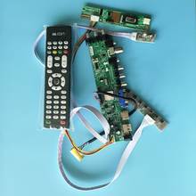 Kit For B154EW04 V7/B154EW04 V8 TV VGA USB AV 1 CCFL LCD Digital HDMI Panel Controller board DVB-T2 DVB-T 1280X800 remote 15.4" 2024 - buy cheap