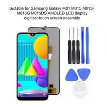 LCD Display Touch Screen Digitizer Assembly Parts for Samsung Galaxy M01 M015 M015F M015G M015DS 2024 - buy cheap