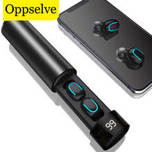 Oppselve Bluetooth 5,0 наушники TWS беспроводные наушники Blutooth наушники Handsfree спортивные наушники с зарядным устройством 2024 - купить недорого
