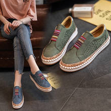 Ladies Breathable Hollow Out Flat Loafers Women Casual Round Toe  Flats Shoes Comfortable Sneakers Plus Size Chaussure Femme 2024 - buy cheap