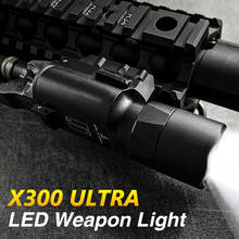 PPT LED weapon light pistol Airsoft  X300U Powerfull Ultra LED Weapon Light for Glock 1911 rail in Gun Hunting Accessories 2024 - buy cheap