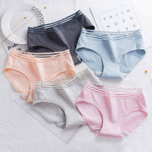 4Pcs/Lot Cotton Panties Women Underwear Sexy Briefs Plus size L-XXL Lace Briefs Seamless Cute Soft Comfort Girls Lingeries 2024 - buy cheap