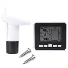 Ultrasonic Water Level Indicator Liquid Depth Meter Sensor with Display Time Alarm Transmitter Screws Measuring Tools 2024 - buy cheap
