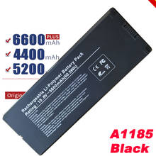 Black Laptop Battery for Apple macbook battery a1185  for MacBook 13 Inch A1181 A1185 MA561 MA566, BLACK 2024 - buy cheap