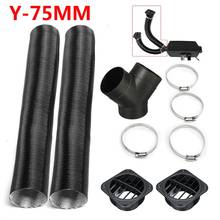 75mm Auto Heater Pipe Duct + Warm Air Outlet For Webasto For Eberspacher For Propex Diesel Heater Car Accessories 2024 - buy cheap