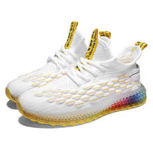 Мужская обувь для бега, уличные кроссовки, дышащий светильник, тренд, мужская спортивная обувь, цветная подошва, Беговая прогулочная обувь, Zapatos De Mujer 2024 - купить недорого