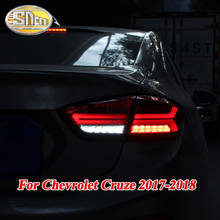 Luz de conducción trasera, freno, lámpara de marcha atrás y señal de giro dinámica, luz LED trasera para Chevrolet Cruze 2017 2018 2024 - compra barato