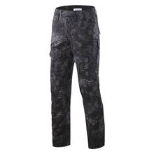 Pantalones tácticos militares para hombre, pantalón tipo Swat con múltiples bolsillos, pantalones Cargo para entrenamiento, uniformes de seguridad para el trabajo, 2021 2024 - compra barato