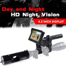 4.3 Inch Outdoor Hunting Optical Sight With 720P HD Display, Digital Night Vision Sight, Camera, Infrared Night Vision, Camera 2024 - buy cheap