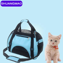 Pet Dogs Cat Shoulder Bag Travel Cat Dog Carrying Bags Dogs Carrier Bag Soft Small Breathable Pets Handbag Cat Backpack Products 2024 - buy cheap