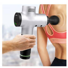 JY Massage Gun Muscle Massager Muscle Pain Management after Training Exercising Body Relaxation Slimming Shaping Pain 2024 - buy cheap