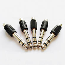 NCHTEK 1/4" 6.35mm Stereo Audio Male Plug to RCA Female Jack Coaxial  Adapter/Free shipping/20PCS 2024 - buy cheap
