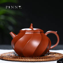 PINNY 200ml Purple Clay "Water Chestnut" Teapot Hand Made Zisha Tea Pot Chinese Kung Fu Tea Set Purple Sand Crafts Natural Ore 2024 - buy cheap