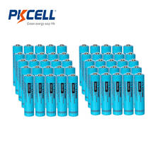 50 шт. PKCELLICR 10440 aaa литиевые аккумуляторные батареи AAA батарея 3,7 v литий-ионный аккумулятор Кнопка сверху 2024 - купить недорого