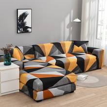 Elastic Plaid Sofa Covers for Living Room Need Order 2 Pieces Cover for fundas sofas con chaise longue funda sofa Armchair Cover 2024 - buy cheap