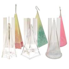 Pyramidal Shape Candle Mold Soap Mold Cake Decoration Tools Candle Making Moulds DIY Candle Craft Tools 2024 - buy cheap