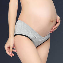 3Pcs/Lot Cotton Soft Pregnant Underwear U-Shaped Low Waist Maternity Underwear Belly Support Panties Pregnancy Clothes Briefs 2024 - buy cheap