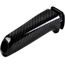 Capa de freio de mão universal para carro, acessórios de fibra de carbono para bmw e46 e90 e92 e60 e39 f30 f34 f10 f20 2024 - compre barato