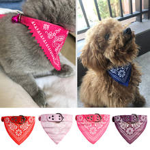 Pet Dog cat necklace Multifunctional Cat bib small pet dog Teddy dog scarf pet accessories towel Triangular collar bandage 2024 - buy cheap
