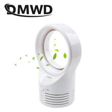 DMWD-Mini ventilador de refrigeración sin aspas para escritorio, ventilador portátil de mano, enfriador eléctrico de aire acondicionado, 110V, 220V, para oficina y hogar 2024 - compra barato
