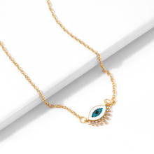 VG 6YM Evil Eye Necklace for Women Short Pendant Jewelry Women Gift Ethnic Choker Costume Jewelry for Pomen Pendants Necklace 2024 - buy cheap