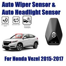 Car Accessories Automatic Rain Wiper & Headlight Sensor For Honda Vezel 2015-2017 Smart Auto Driving Assistant System 2024 - buy cheap