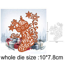 Christmas Lace Sock Metal Cutting Dies Stencils For DIY Scrapbooking Decoration Paper Card Embossing Die Cut Craft Dies 2020 New 2024 - buy cheap