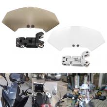 Parabrisas ajustable Universal para motocicleta, de 25mm Deflector de viento, piezas modificadas, accesorios para motocicleta 2024 - compra barato