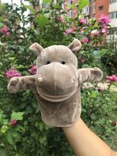 24cm Cartoon Animal Finger Puppet Toy Baby Dolls Toys High Quality and Popular Baby Kids Child Hippo Stuffed Toy Kid Gift 2024 - buy cheap