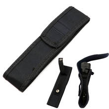 Coldre para lanterna de led, portátil, de nylon, bolsa para tocha, para 501b 502b c8 18650, tocha, 18cm x 4.5cm